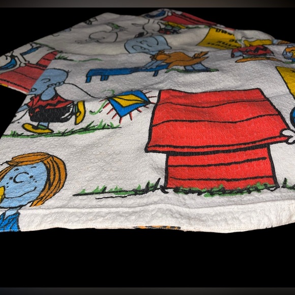 Peanuts 3 Throw Pillow Covers Up Cycled “Happiness is being one of the gang” - Picture 6 of 7